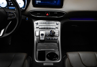 Подержанный автомобиль Hyundai Santa Fe 2022 года (18 фото)