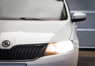 Подержанный автомобиль Skoda Rapid Liftback 2018 года (20 фото)