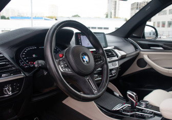 Подержанный автомобиль BMW X3 M 2021 года (28 фото)
