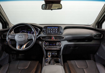 Подержанный автомобиль Hyundai Santa Fe 2020 года (14 фото)