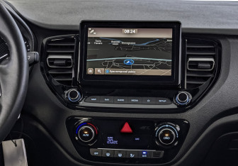 Подержанный автомобиль Hyundai Solaris Sedan 2021 года (17 фото)