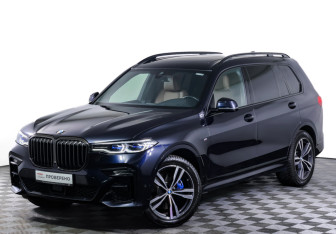 Подержанный автомобиль BMW X7 2021 года (30 фото)