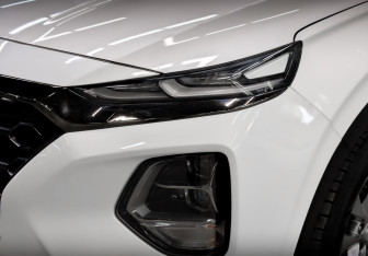 Подержанный автомобиль Hyundai Santa Fe 2019 года (17 фото)