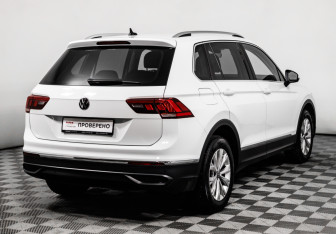 Подержанный автомобиль Volkswagen Tiguan 2021 года (5 фото)