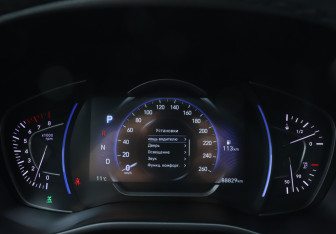 Подержанный автомобиль Hyundai Santa Fe 2018 года (11 фото)