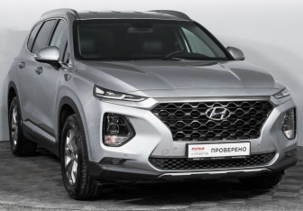 Подержанный автомобиль Hyundai Santa Fe 2018 года (3 фото)