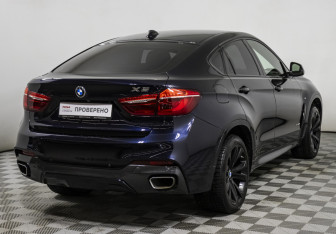 Подержанный автомобиль BMW X6 2017 года (5 фото)