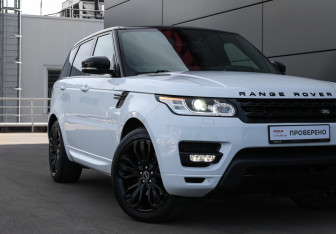 Подержанный автомобиль Land Rover Range Rover Sport 2014 года (24 фото)