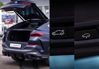 Подержанный автомобиль BMW X6 2021 года (24 фото)