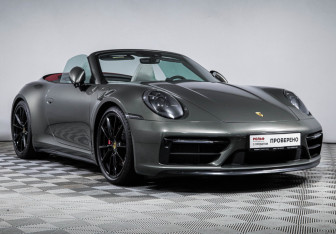 Подержанный автомобиль Porsche 911 Convertible 2021 года (3 фото)