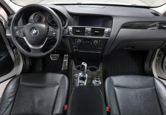 Подержанный автомобиль BMW X3 2014 года (14 фото)