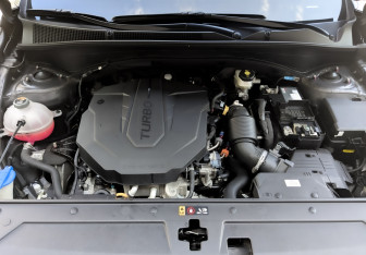 Подержанный автомобиль Hyundai Santa Fe 2021 года (9 фото)