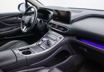 Подержанный автомобиль Hyundai Santa Fe 2021 года (10 фото)