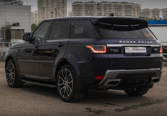 Подержанный автомобиль Land Rover Range Rover Sport 2018 года (7 фото)