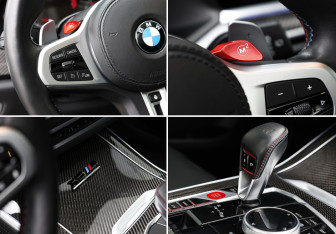 Подержанный автомобиль BMW X5 M 2021 года (26 фото)