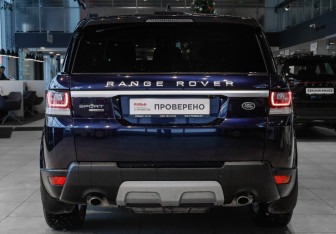 Подержанный автомобиль Land Rover Range Rover Sport 2017 года (5 фото)