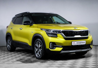 Подержанный автомобиль Kia Seltos 2021 года (3 фото)
