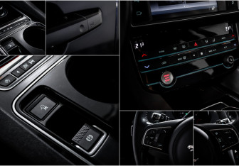Подержанный автомобиль Jaguar F-Pace 2017 года (17 фото)