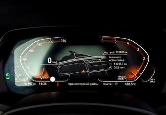 Подержанный автомобиль BMW X6 2020 года (13 фото)
