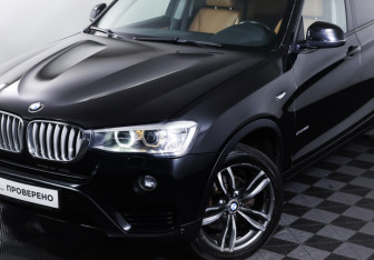 Подержанный автомобиль BMW X3 2015 года (22 фото)