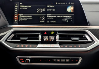 Подержанный автомобиль BMW X6 2021 года (15 фото)