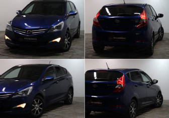 Подержанный автомобиль Hyundai Solaris Hatchback 2015 года (20 фото)