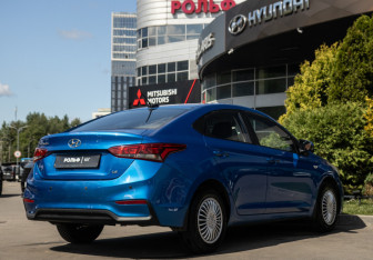 Подержанный автомобиль Hyundai Solaris Sedan 2017 года (4 фото)