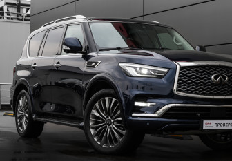 Подержанный автомобиль Infiniti QX80 2020 года (27 фото)