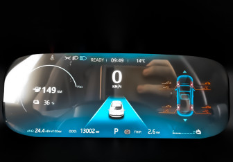 Подержанный автомобиль Москвич 3е 2023 года (16 фото)