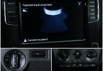 Подержанный автомобиль Skoda Rapid Liftback 2015 года (8 фото)