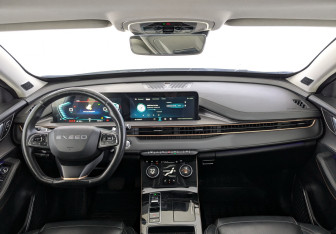 Подержанный автомобиль Exeed LX 2022 года (14 фото)