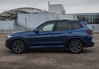 Подержанный автомобиль BMW X3 2021 года (9 фото)