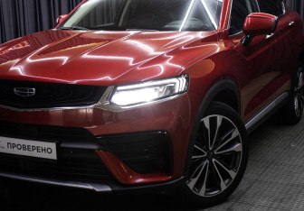 Подержанный автомобиль Geely Tugella 2021 года (24 фото)
