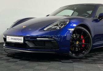 Подержанный автомобиль Porsche Cayman 2021 года (20 фото)