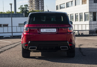 Подержанный автомобиль Land Rover Range Rover Sport 2018 года (6 фото)