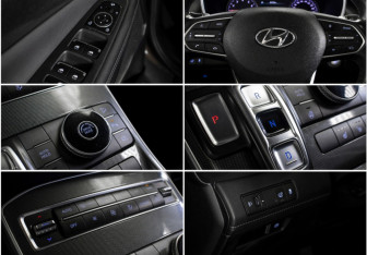 Подержанный автомобиль Hyundai Santa Fe 2021 года (19 фото)