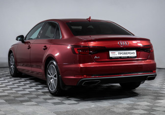 Подержанный автомобиль Audi A4 Sedan 2019 года (7 фото)