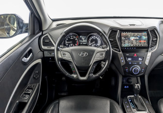 Подержанный автомобиль Hyundai Santa Fe 2015 года (21 фото)
