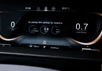 Подержанный автомобиль Exeed LX 2023 года (11 фото)