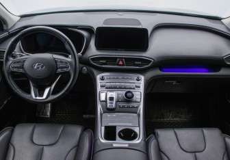 Подержанный автомобиль Hyundai Santa Fe 2021 года (13 фото)