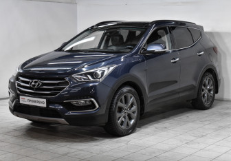 Подержанный автомобиль Hyundai Santa Fe 2017 года (1 фото)
