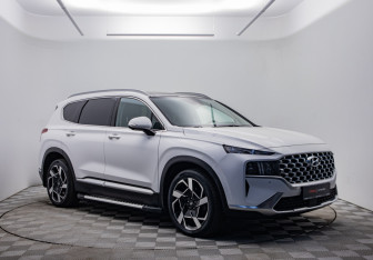 Подержанный автомобиль Hyundai Santa Fe 2021 года (3 фото)