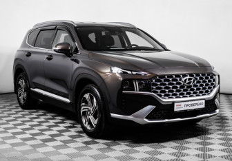 Подержанный автомобиль Hyundai Santa Fe 2021 года (3 фото)