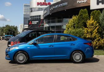 Подержанный автомобиль Hyundai Solaris Sedan 2017 года (6 фото)