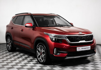 Подержанный автомобиль Kia Seltos 2021 года (3 фото)