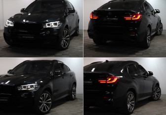 Подержанный автомобиль BMW X6 2015 года (23 фото)