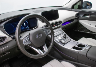 Подержанный автомобиль Hyundai Santa Fe 2021 года (9 фото)