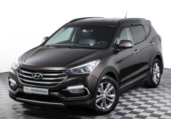 Подержанный автомобиль Hyundai Santa Fe 2016 года (24 фото)