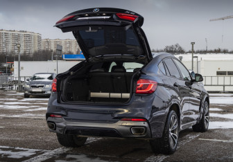 Подержанный автомобиль BMW X6 2018 года (20 фото)