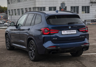Подержанный автомобиль BMW X3 2021 года (8 фото)